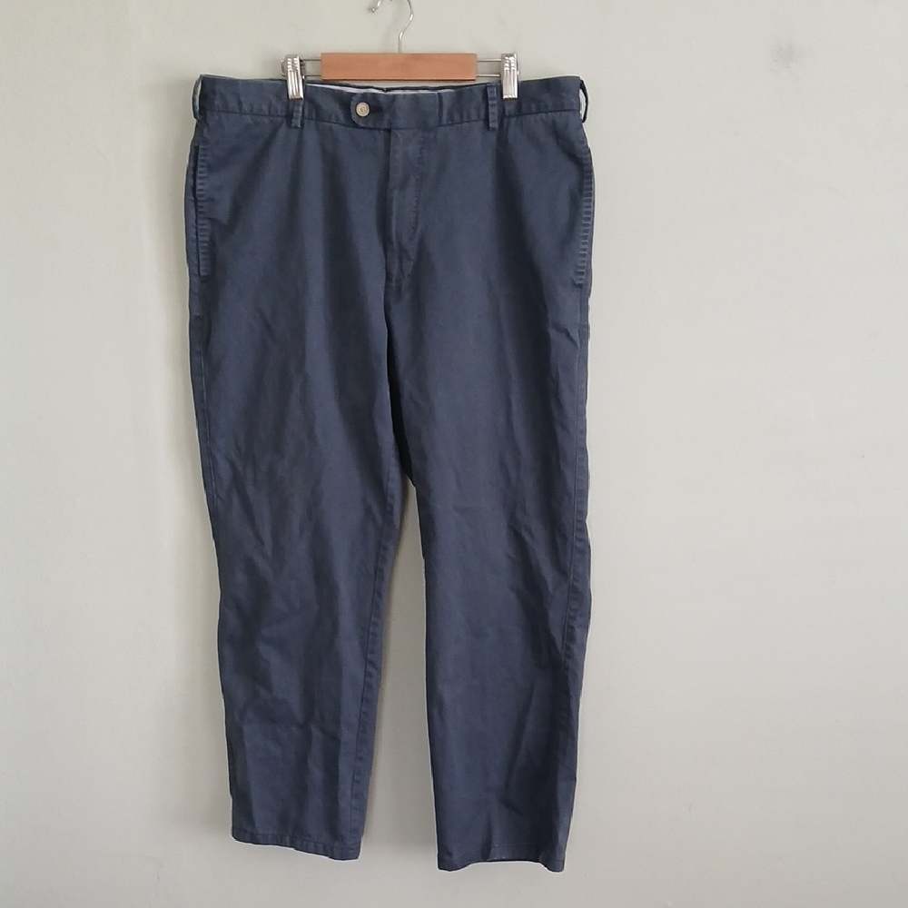 Peter Milllar Men's Blue 100% Pima Cotton Pants Size 35